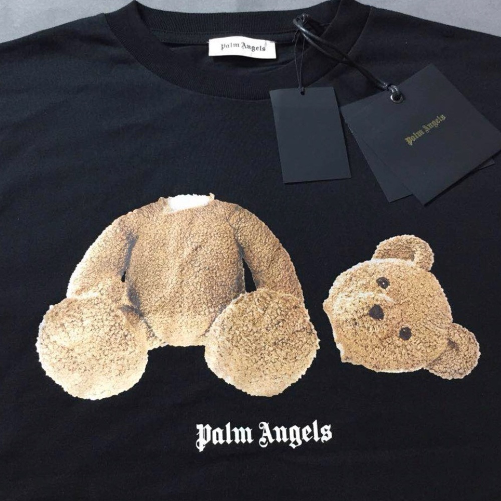 *NEW* PALM ANGELS "Kill The Bear" TEE SHIRT Black